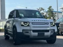2022 Land Rover Defender 2.0 110 P300 SE SUV Japan Spec High Spec