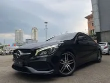2018 Mercedes-Benz CLA200 1.6 AMG Coupe Sport TOTAL DP 150JT Black On Black ATPM Kondisi Mulus Like New Service Record ATPM TOTAL DP RINGAN