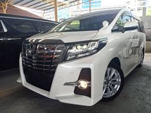 2015 Toyota Alphard 2.5 G SA MPV