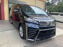 2021 Toyota Vellfire Z 2.5 MPV- 8 Seater