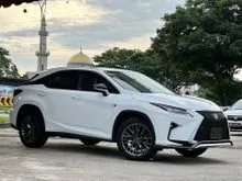 2019 Lexus RX300 2.0 F Sport SUV Mark Levinson HUD Red Interior BSM Panoramic Roof Unreg