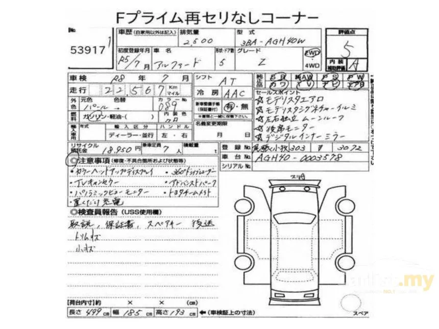2023 Toyota Alphard Z MPV