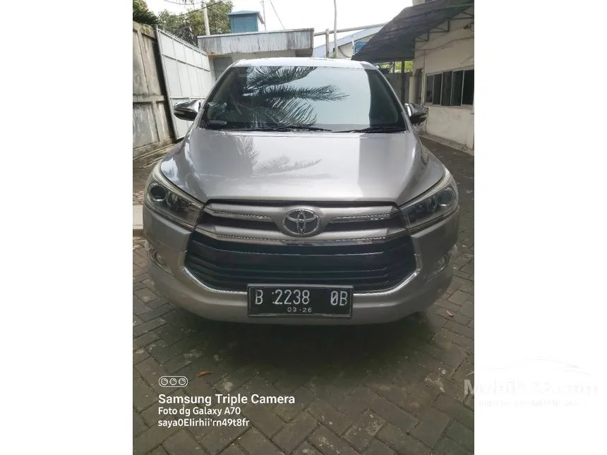 Jual Mobil Toyota Kijang Innova 2016 Q 2.4 di DKI Jakarta Automatic MPV Silver Rp 313.000.000