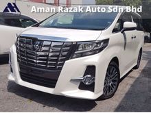 2016 Toyota Alphard 2.5 SC Full Spec Sun Roof 4 Cam Home Theater Pilot Seat Full Leather Unregister for sale.