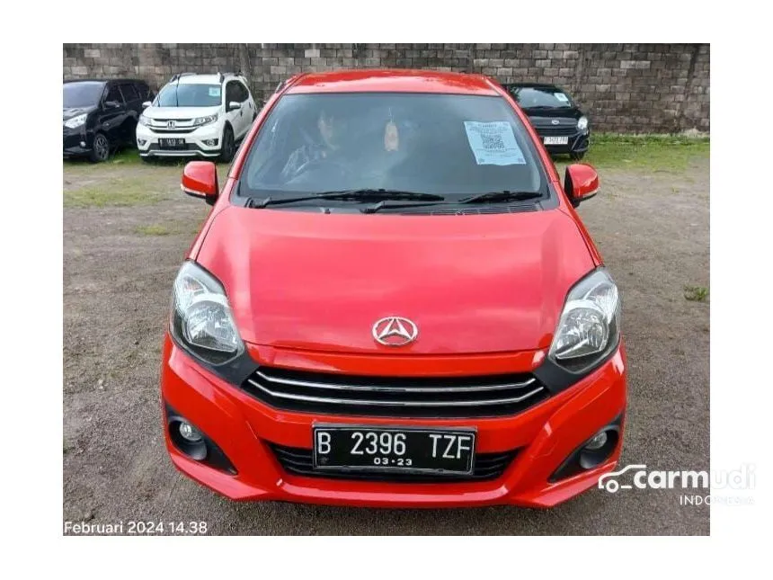 Jual Mobil Daihatsu Ayla 2018 X 1.0 di DKI Jakarta Automatic Hatchback Merah Rp 103.000.000