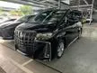 Recon 2022 Toyota Alphard 2.5 S TYPE GOLD (A) RECOND UNREG [3 LED LIGHTS, DIM, BSM, NO SUNROOF, NO ROOF MONITOR]