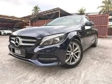 2014 Mercedes-Benz C200 2.0 Avantgarde , NO PROCESSING FEE , 96K LOW MILEAGE , MICHELIN TYRES , PADDLE SHIFTERS , PUSH START ** 1 OWNER , TIPTOP **