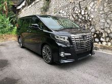 2017 PRE CRASH ALPINE 50 SST OFF BEST OFFER Toyota Alphard 2.5 SC G S C UNREG