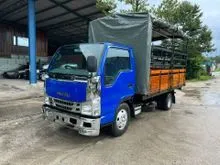 2022 UNREGISTERED ISUZU NHR85 13 KAKI CARGO WITH STEEL PAGAR & CANVAS FOR SELL