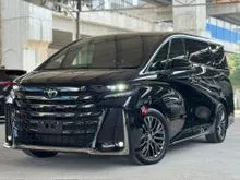 2025 Toyota Vellfire 2.4 Z Premier / Black Leather Seat / HUD / DIM / ROOF MONITOR / 6 Years Warranty with LOW PROCESSING FEE