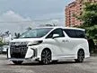 Used 2019 Toyota Alphard 3.5 Executive Lounge MPV NEW FACELIFT WHITE COLOR INTERIOR VERY NICE JBL SOUND SYSTEM SUNROOF POWER BOOT 360 REVERSE CAMERA