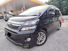 2013 Toyota Vellfire 2.4 Z GOLDEN EYES SUNROOF