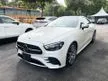 Recon 2020 Mercedes-Benz E300 2.0 AMG Line Coupe - NEW MODEL , MASSAGE SEAT , BURMESTER , PANORAMIC ROOF - Cars for sale