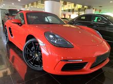 2017 PORSCHE CAYMAN 718 2.0 PDK SPORT CHRONO , 13k MILEAGE