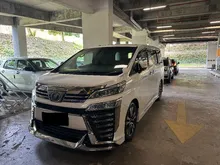 (Stock clearance) 2018 Toyota Vellfire 2.5 ZG MPV (Can trade-in)