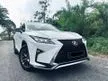 Used 2018 Lexus RX300 2.0 F Sport LED METER LOCAL NEW CAR SUV