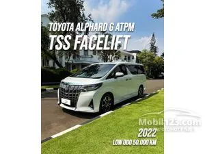 2022 Toyota Alphard 2.5 G MPV