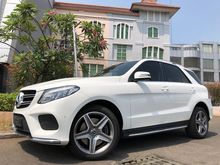 2017 Mercedes-Benz GLE400 3.0 AMG 4Matic SUV Pemakaian 2018 White On Black Km10rb ATPM Wrnty3Thn 4Camera PBD TDP.325JT