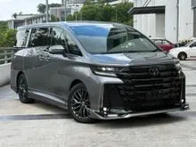 *NEW GREY COLOR*GR KIT* 2025 Toyota Vellfire 2.4 Z Premier MPV (A) READY STOCK** 4K KM ONLY* BROWN INTERIOR
