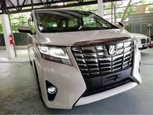 2015 Toyota Alphard 3.5 WELCAB + 2 PowerDoors + 1 Power Welcab Seat + UNREG + Local AP + Showroom Car + Rear Camera (NO GST! CALL NOW FOR BEST PRICE!)