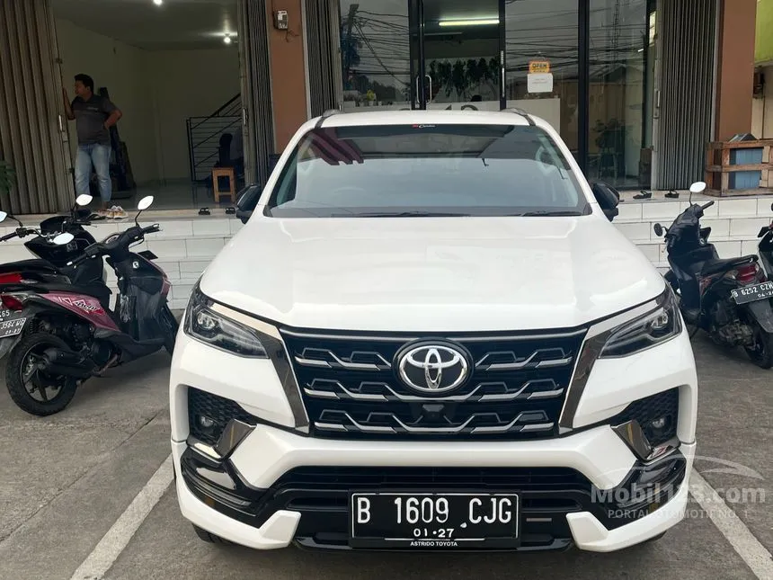 Jual Mobil Toyota Fortuner 2021 GR Sport 2.4 di Banten Automatic SUV Putih Rp 499.000.000