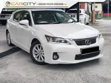 2014 Lexus CT 200h 1.8 Hatchback WARRANTY LED DAYLIGHTS KEYLESS ENTRY PUSH START LEATHER SEAT TIP TOP CONDITION