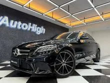 2019 Mercedes-Benz C200 1.5 EQ Boost Avantgarde Line Sedan [Km18.000] Nik2019 Black On Black Speedo Digital Record ATPM #AUTOHIGH #BEST VALUE