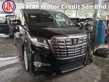 2016 Toyota Alphard 2.5 S INC SST 2 YEARS WARRANTY 360 CAMERAS POWER BOOT UNREG