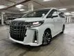 Recon 2021 Toyota Alphard 2.5 G S C Package MPV SC**DIM**BSM**SUNROOF**PREMIUM WARRANTY**SHOWROOM CONDITION**HIGH TRADE