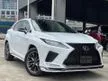 Recon 2022 Lexus RX300 2.0 F Sport SUV Japan Unreg Full Spec Panoramic Roof HUD BSM RED Full Leather Seat 2nd Row Electric Seat 4CAM Spare Tyre Best Deal - Cars for sale