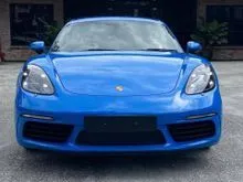 2022 Porsche 718 Cayman 2.0 Coupe  Sport Chrono  Sport Exhaust  BOSE  20 Carrera Sport Wheels