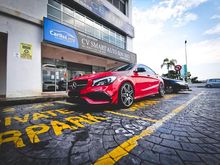 2017 Mercedes-Benz CLA250 2.0 4MATIC Coupe Under WARRANTY Tiptop like NEW AMG interior semi bucket seat Orignal mileage C117
