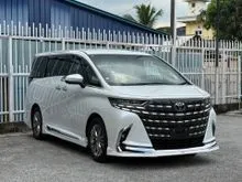 Sunroof / HUD / Bodykit/ Side Step 2025 Toyota Alphard 2.5 Z Modelista MPV
