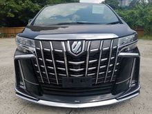 2019 Toyota Alphard 3.5 EL,FULL , MONDELISTA BODYKIT,JBL,4 CAM,SUNROOF,2019 NEW CAR CONDITION