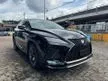 Recon 2020 Lexus RX300 2.0 F Sport SUV PANOROOF HUD BSM RED LEATHER JP SPEC UNREG
