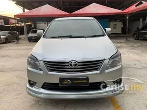 2012 Toyota Innova 2.0 E MPV