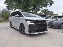 2024 Toyota Vellfire 2.4 Z Premier (FULL SPEC) 6k Milleage 5a