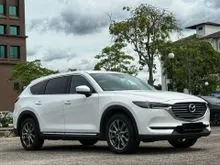 2021 Mazda CX-8 2.5 SKYACTIV-G High PLUS FACELIFT FULL SPEC 360 CAMERA LEATHER SEATS 6 SEATERS POWER BOOT APPLE CARPLAY MEMORY SEATS