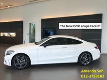 2019 Mercedes-Benz C200 1.5 AMG Coupe (READY STOCK)
