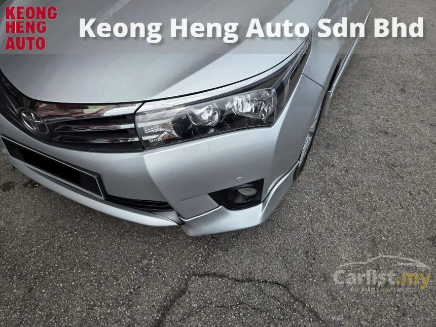 2014 Toyota Corolla Altis E Sedan