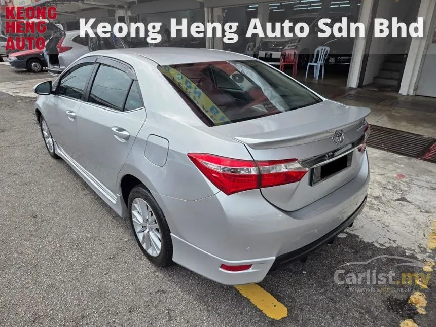 2014 Toyota Corolla Altis E Sedan