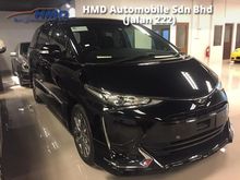 2016 Toyota Estima 2.4 - Unreg - 0% GST - JapaN Toyota Certified Cars - Modellista Aero Kit - Aeras - 7 Seater - Pre Crash