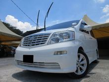 2004 Toyota Alphard 3.0 G MPV 2PDR R/CAM TIPTOP CONDITION