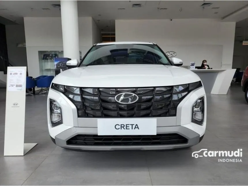 Jual Mobil Hyundai Creta 2024 Trend 1.5 di Banten Automatic Wagon Putih Rp 320.000.000