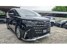 2025 Toyota Alphard 2.5 Z  MPV (GRADE 6A-30KM ONLY) 7 YEARS WARRANTY