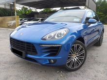 2015 Porsche Macan S 2.0 LOCAL NEW FACELIFT 3.0 LED 21'INCH RIM WARRANTY BY PORSCHE MALAYSIA 2016 SPORT CHRONO & PLUS KEYLESS ENTRY