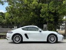 UNREG 2023 Porsche 718 2.0 Cayman Coupe (6A GRADE - CONDITION LIKE NEW)