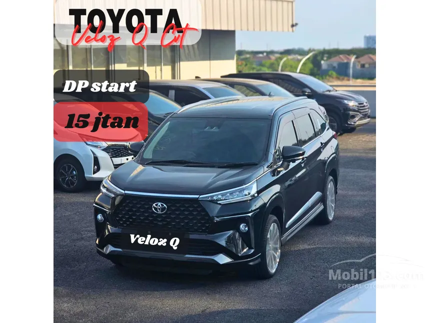 Jual Mobil Toyota Veloz 2024 Q 1.5 di DKI Jakarta Automatic Wagon Hitam Rp 255.000.000
