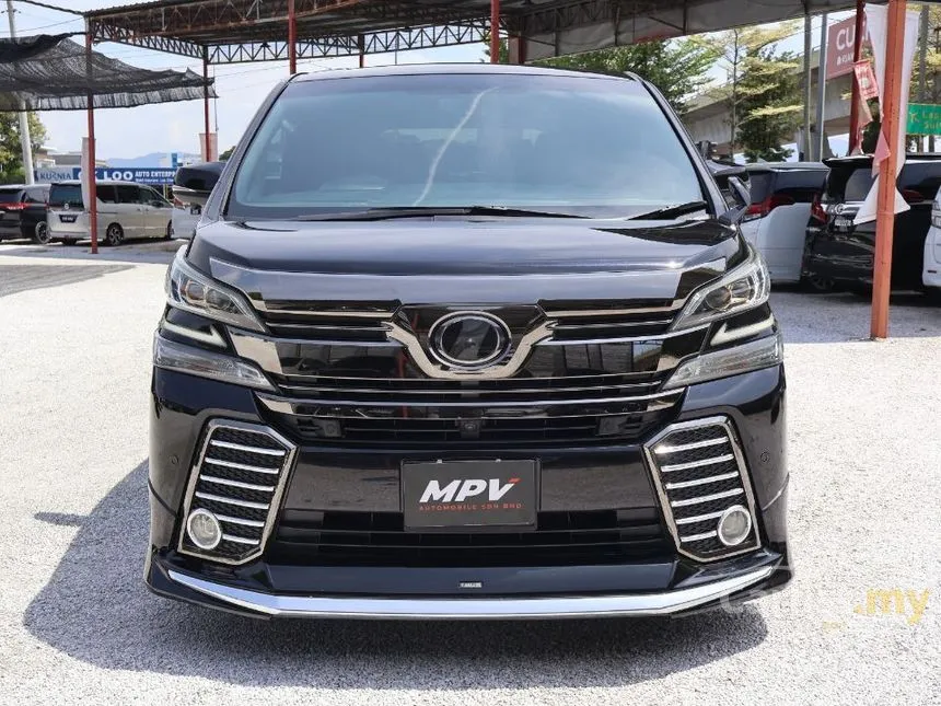 2017 Toyota Vellfire Z Golden Eyes MPV