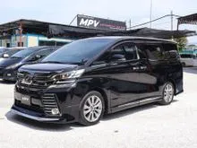 2017 Toyota Vellfire 2.5 Z Golden Eyes MPV
